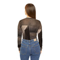 Women's Long Sleeve V-neck - Minimalist