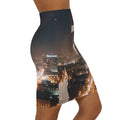 Women's Mid-Waist Pencil Skirt - Midnight City Silhouette |...