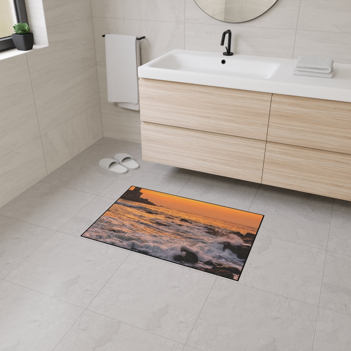 Floor Mat - Golden Sunrise Welcome