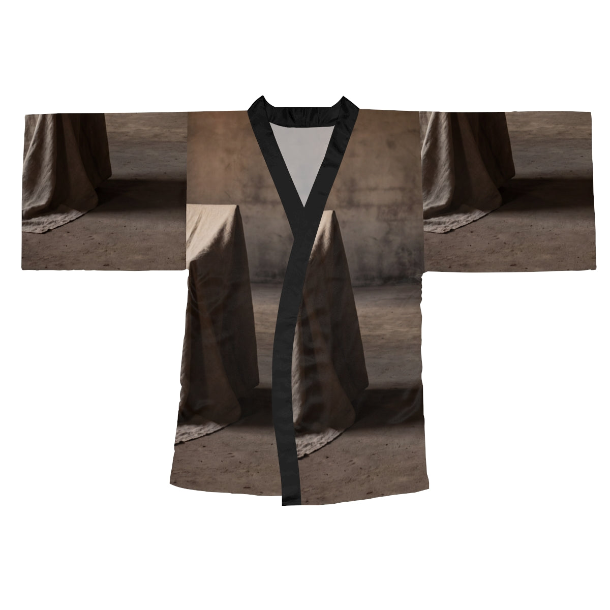 Kimono Robe - Sculptural Stillness Loungewear