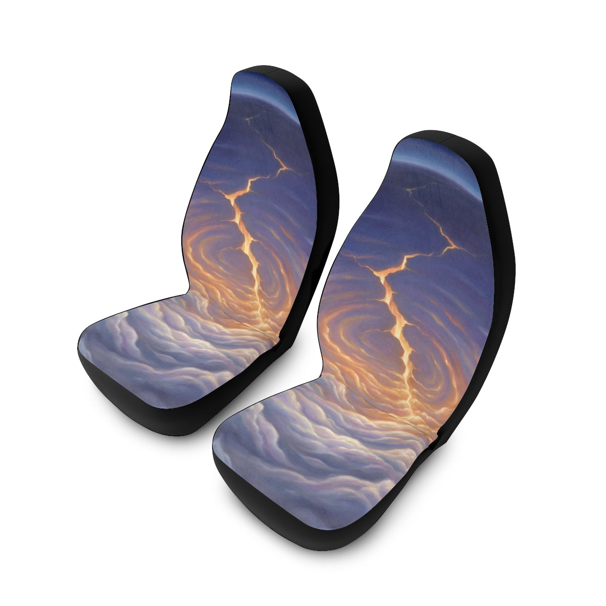 Cosmic Cloud Portal Car Seat Covers