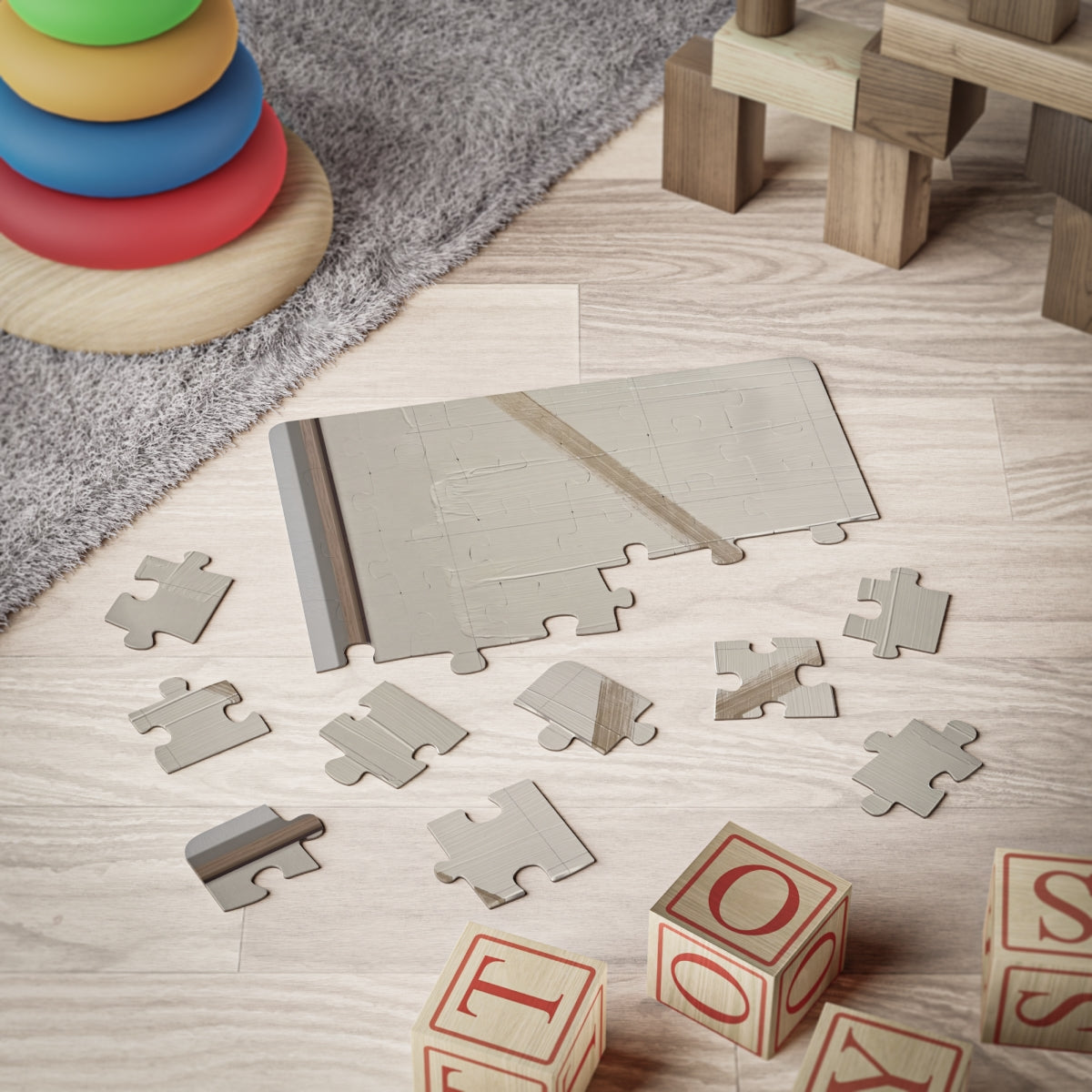 Minimalist Abstract Art 30-Piece Kids' Puzzle