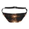 Large Fanny Pack - Candlelit Embrace Moody Romantic Art |...