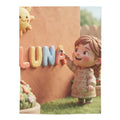 Baby Swaddle Blanket - Luna Clay Sunshine | Echovira Gallery
