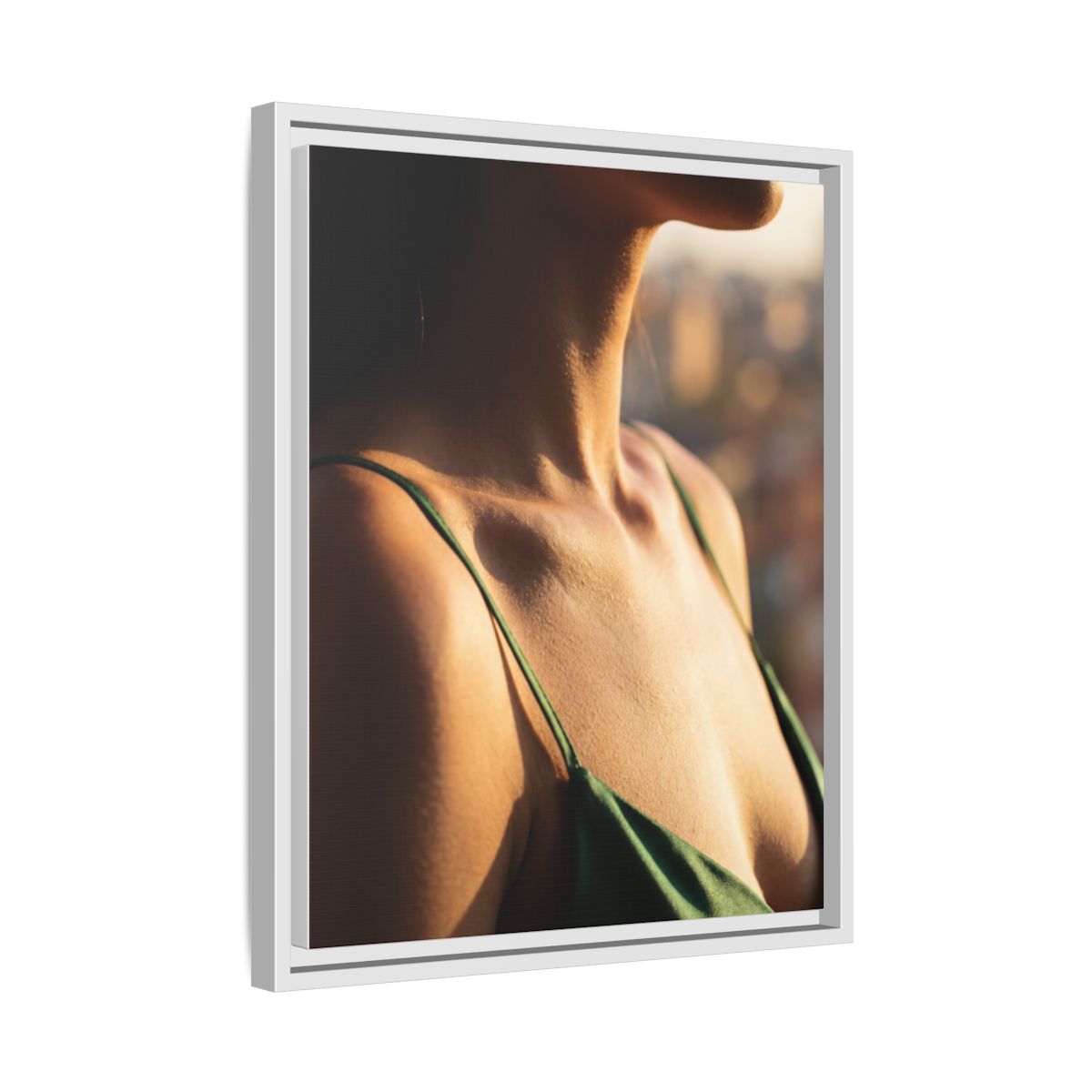 Framed Matte Canvas - Sunlit Muse