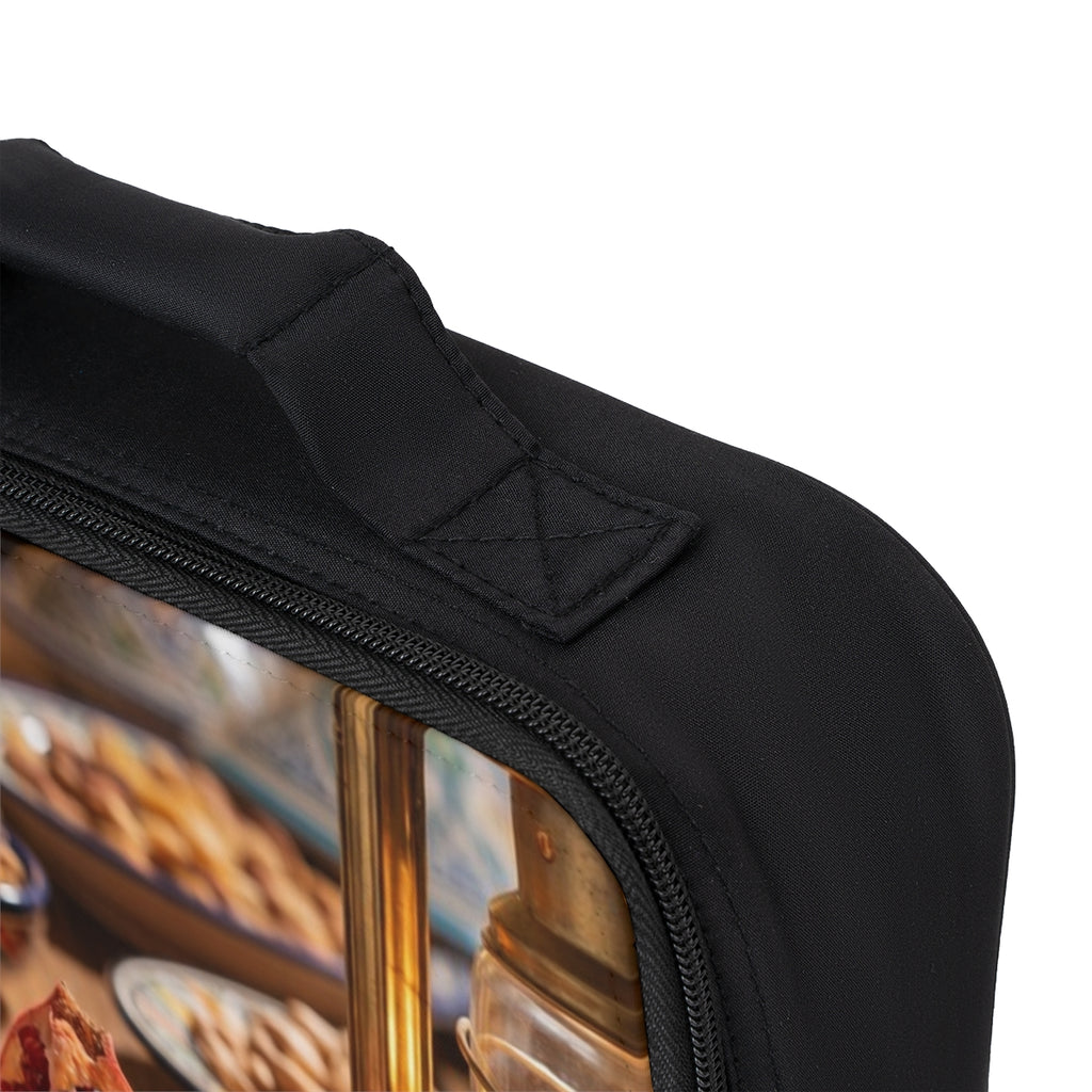 Lunch Bag - Cozy Pomegranate Sanctuary | Echovira Gallery