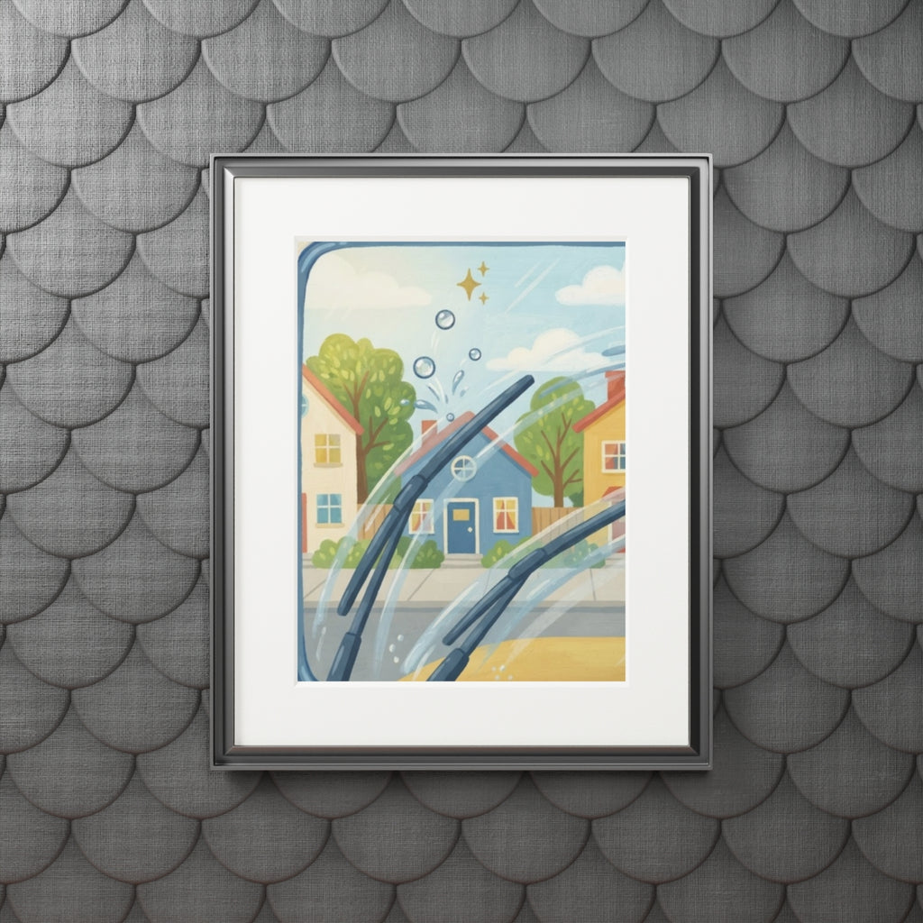 Fine Art Print Passepartout - Rain & Shine — Portrait (11×14...