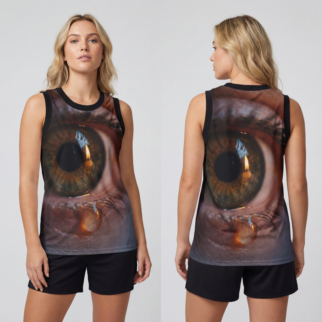 Unisex Basketball Jersey - Cinematic Art