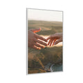 Matte Canvas, Framed - The Infinite Touch | Ethereal Coastal...