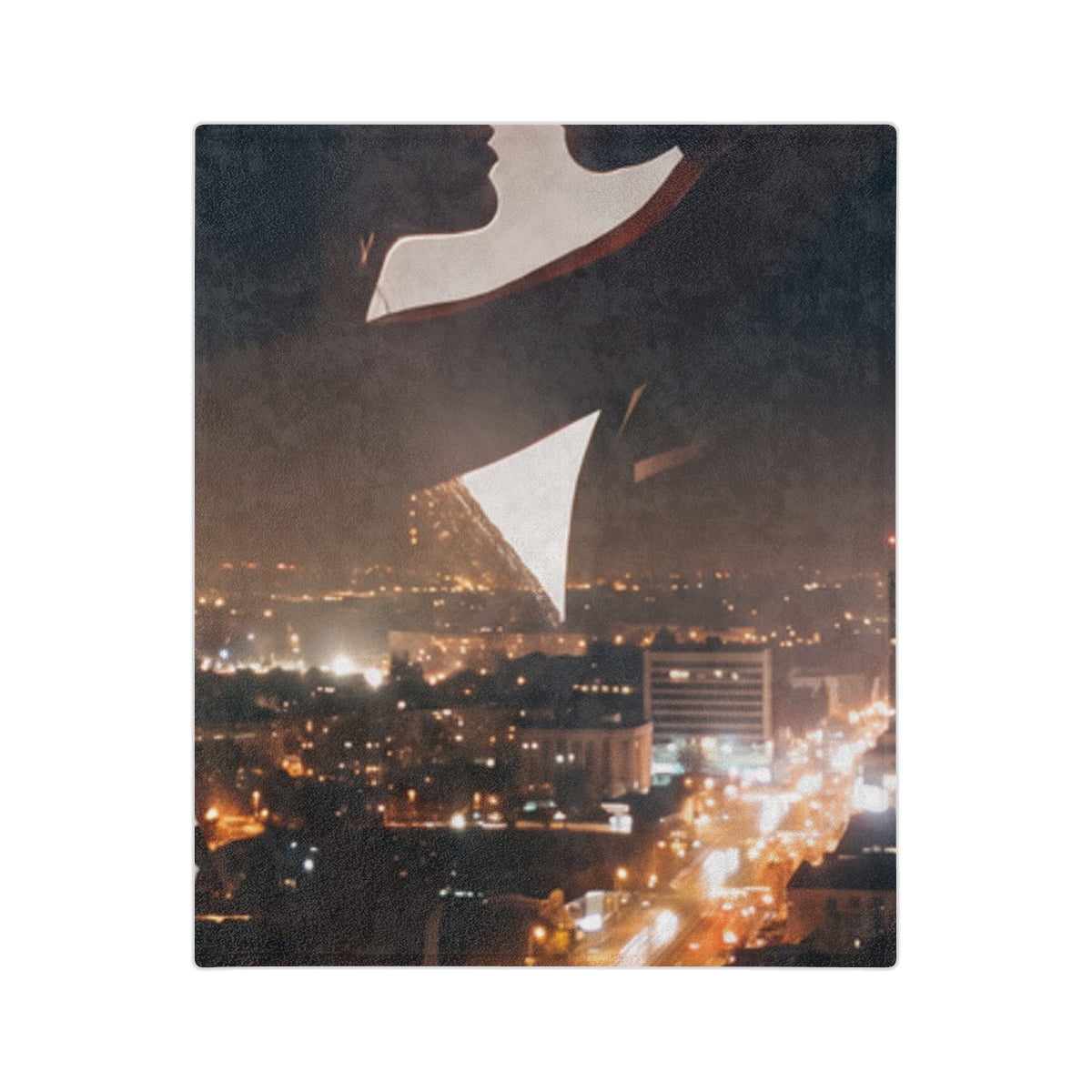 Microfiber Blanket - Midnight City Romance | Echovira...
