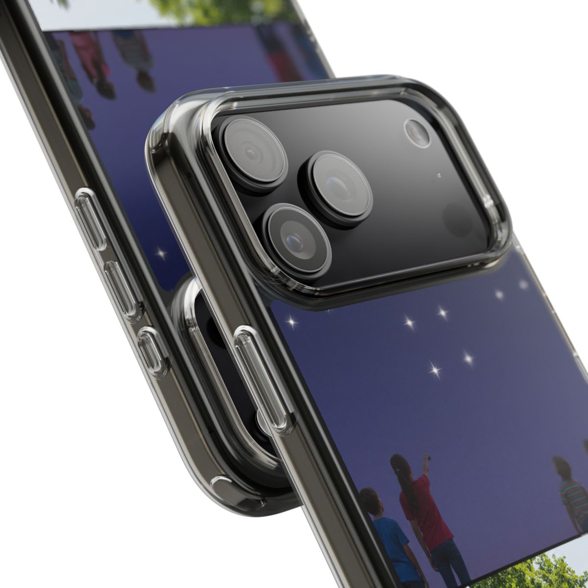 Clear Impact-Resistant Cases - Stardust & Forest Discovery |...