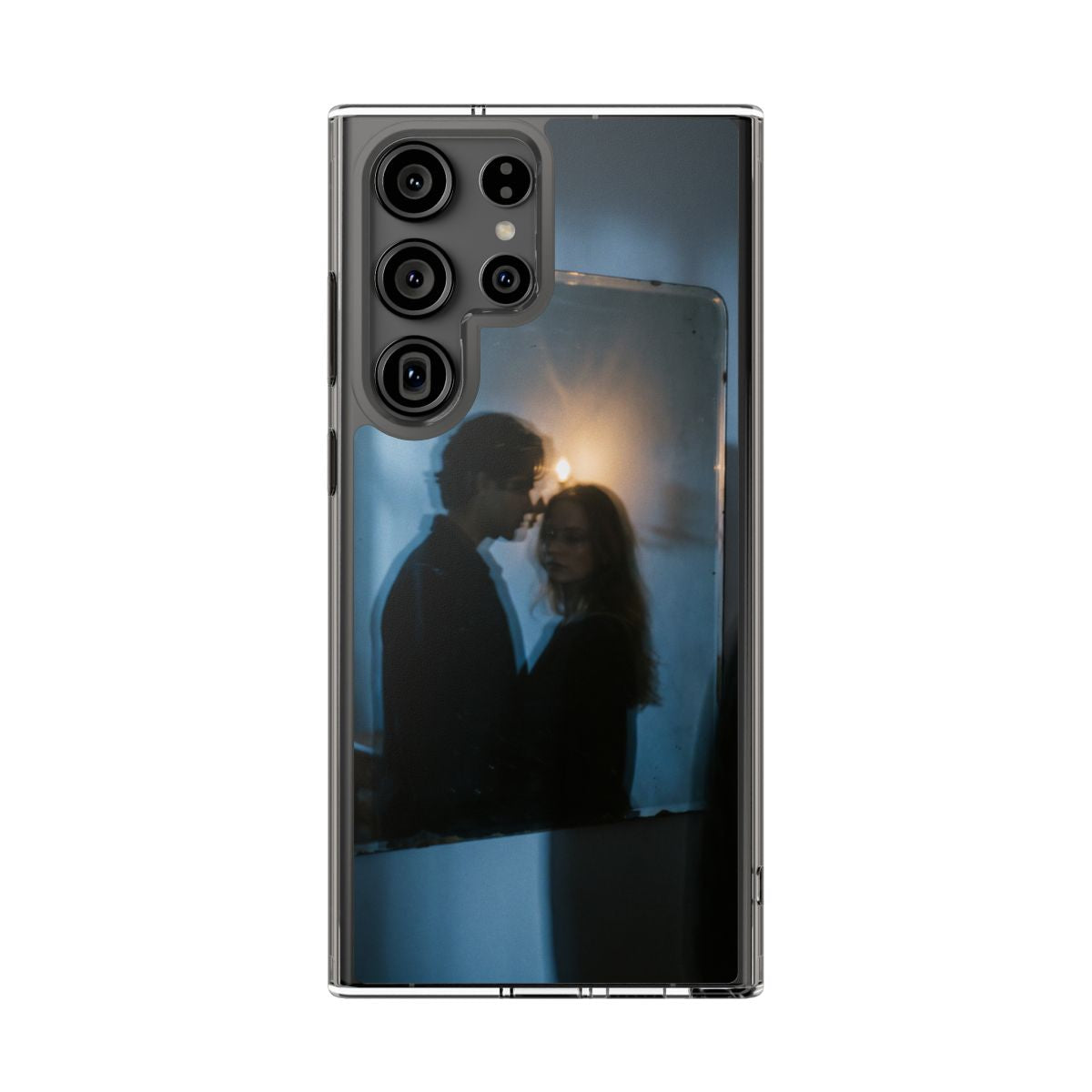 Clear Impact-Resistant Cases - Midnight Reflection Clear......