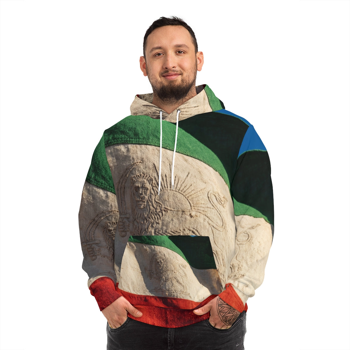 Fashion Hoodie - Vintage Lion