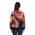Women's Bomber Jacket - Shattered Elegance | Echovira...