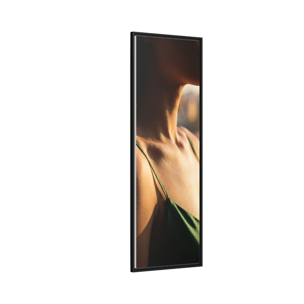 Framed Matte Canvas - Sunlit Muse