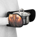 Oven Mitts - Golden Sunset Hearth | Echovira Gallery