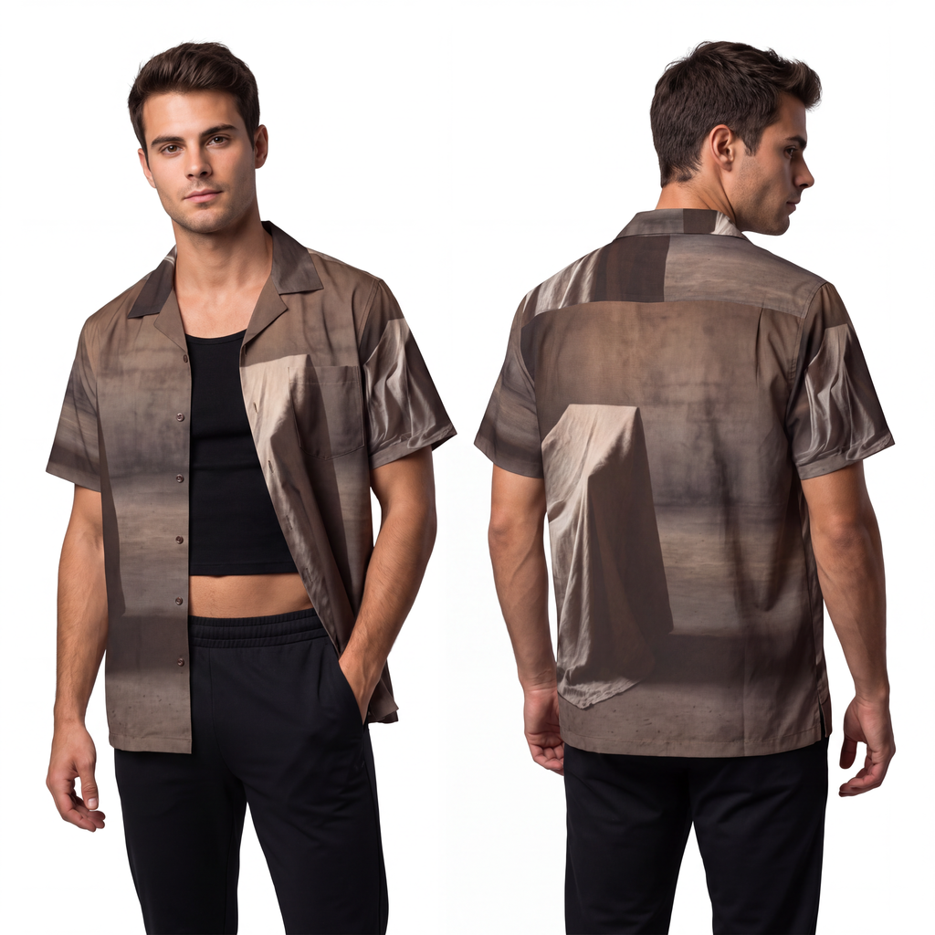 Men's Hawaiian Shirt - Draped Silence Still Life Art... |...