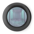 Wham-O Frisbee - Liminal Corridor Fog Art Print | Echovira...