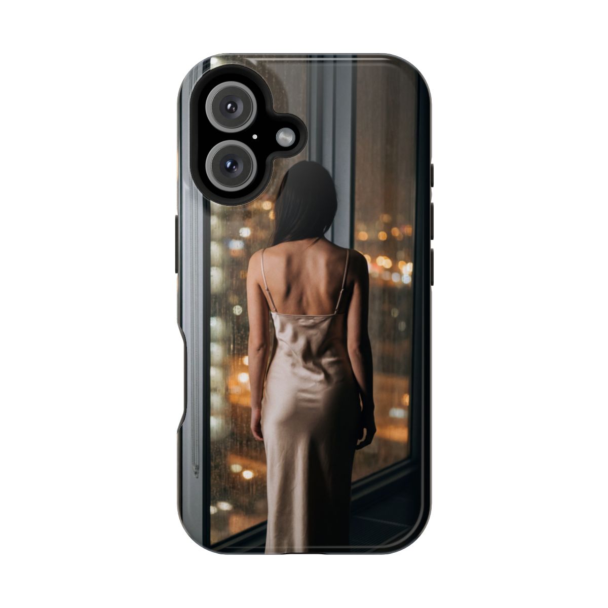 Impact-Resistant Cases - Tough Phone Case - Rainy Windows...— sizes part 1/2