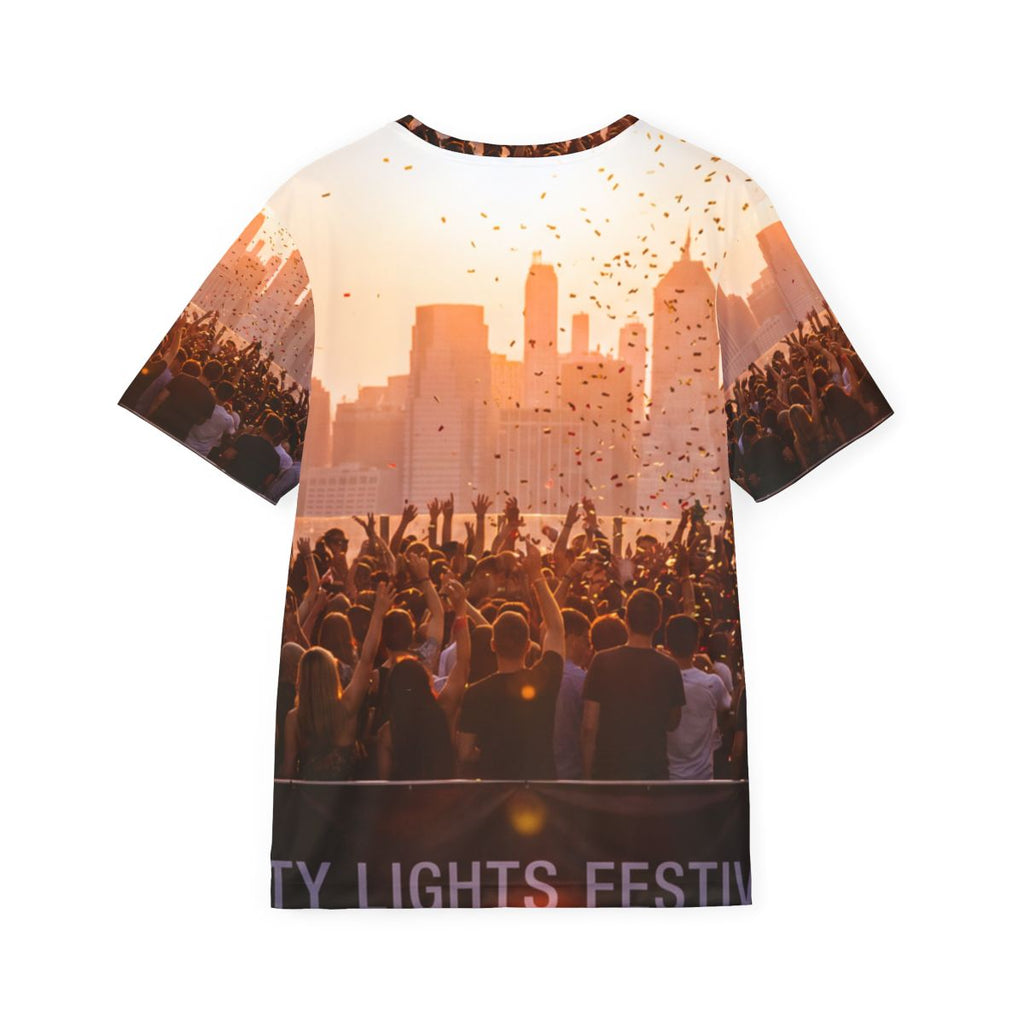 Men's Sports Jersey - City Lights | Echovira Gallery