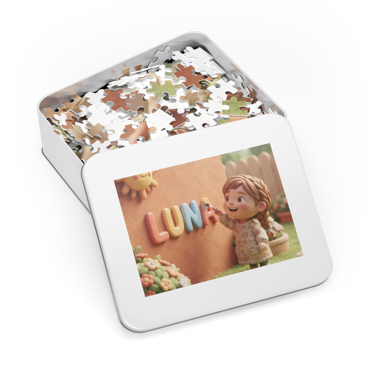 Jigsaw Puzzle with Tin - Luna Clay Sunshine (30, 110, 252......