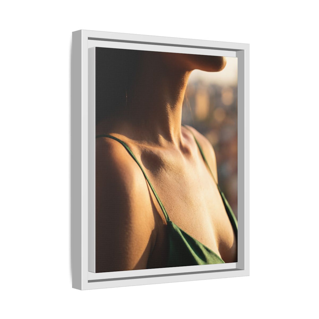 Framed Matte Canvas - Sunlit Muse