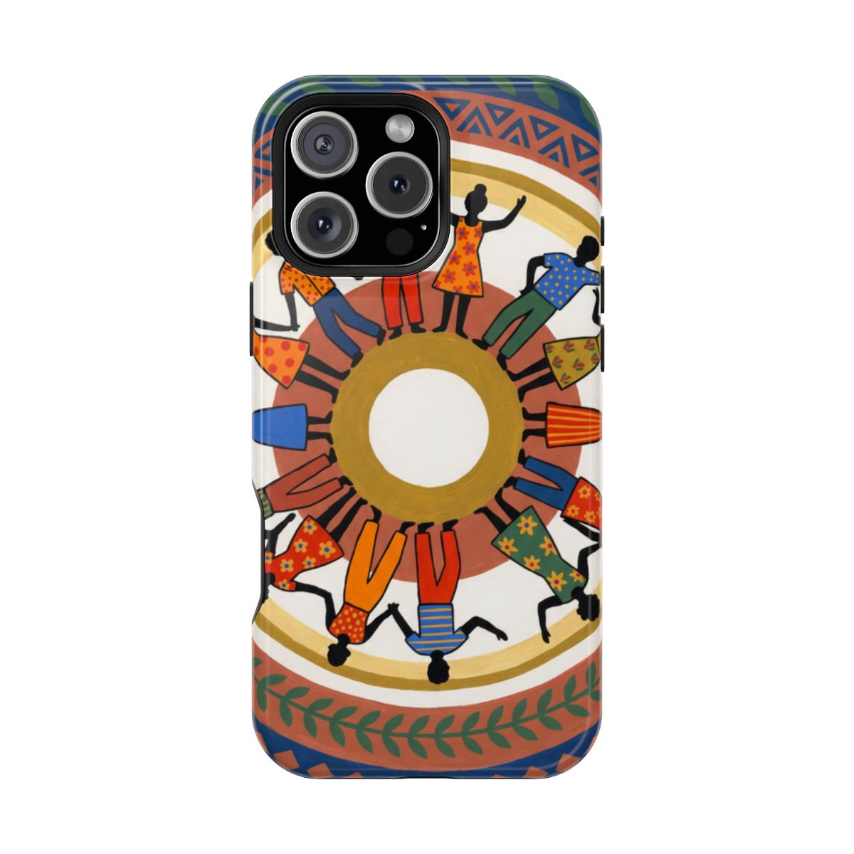 Impact-Resistant Case - Unity Mandala Folk Art | Echovira...
