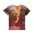 Maillot de sport enfant avec art de bronze en fusion
