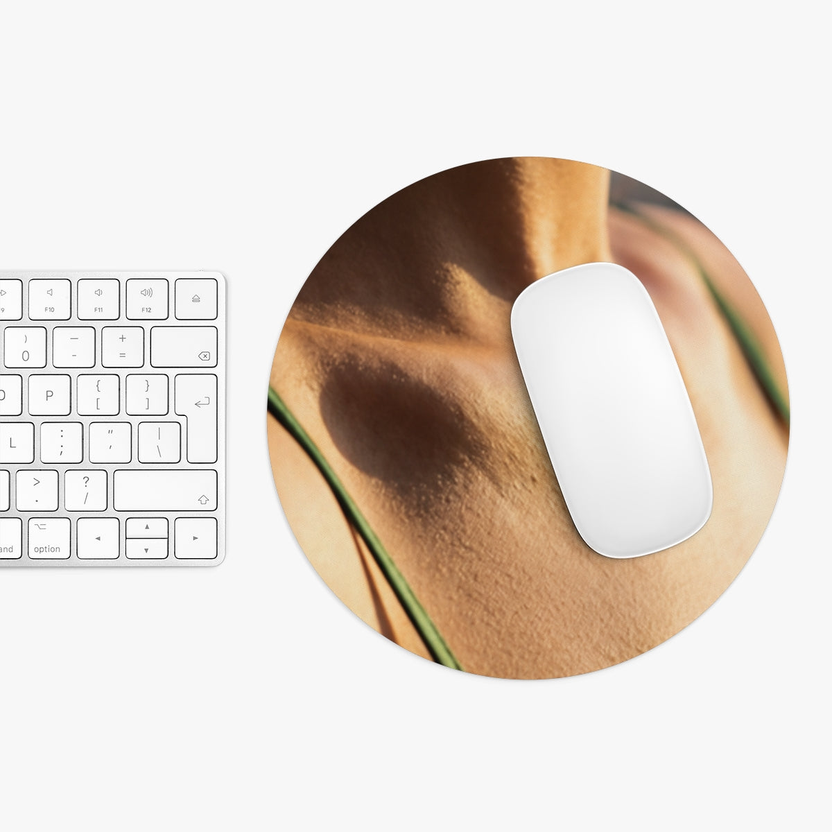 Golden Hour Mouse Pad - Sunkissed Office Glow | Echovira...
