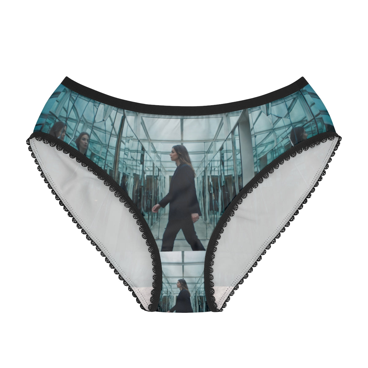 Women's Briefs - Mirror Matrix | Echovira Gallery