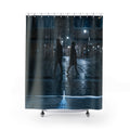 Shower Curtain - Midnight Reflections | Echovira Gallery