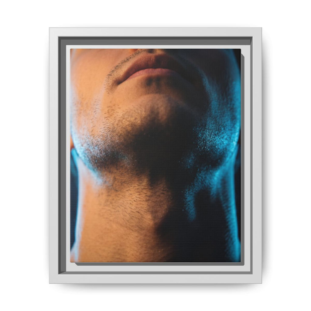 Framed Matte Canvas - Neon Noir