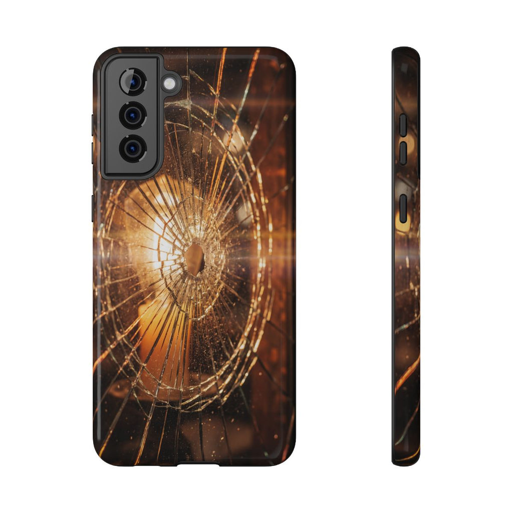 Impact-Resistant Case - Moody Fractured Glass