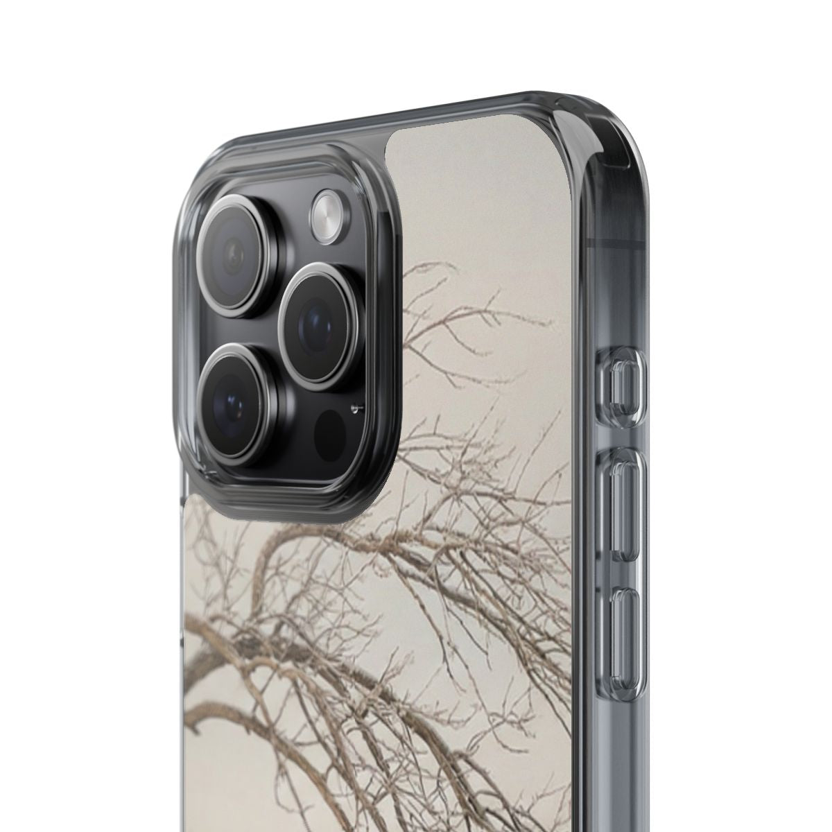 Clear Impact-Resistant Cases - Clear Phone Case - Winter...