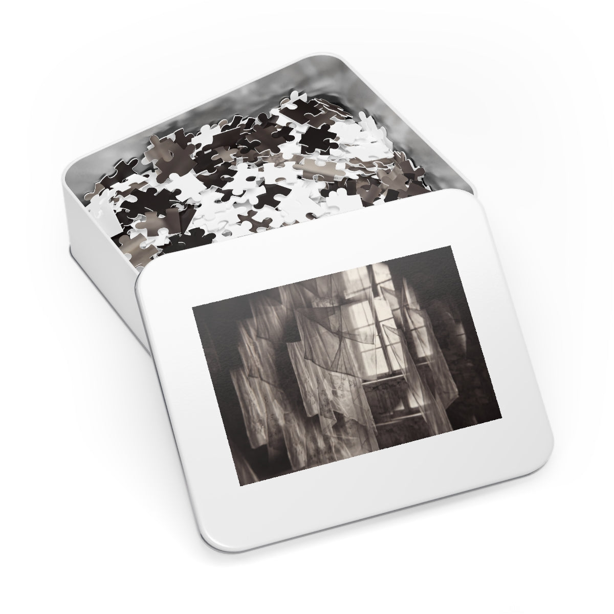 Jigsaw Puzzle with Tin - Spectral Veils (30, 110, 252, 500...