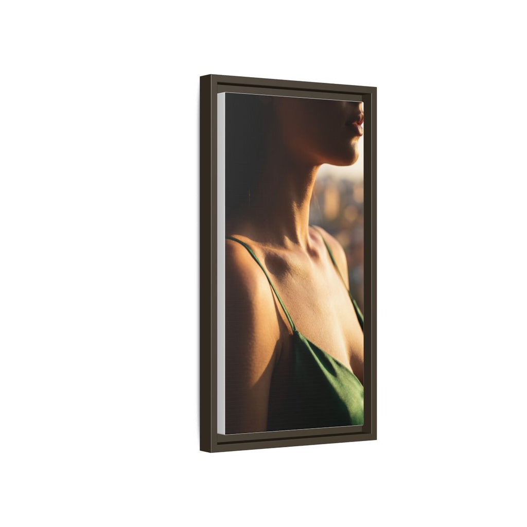 Framed Matte Canvas - Sunlit Muse