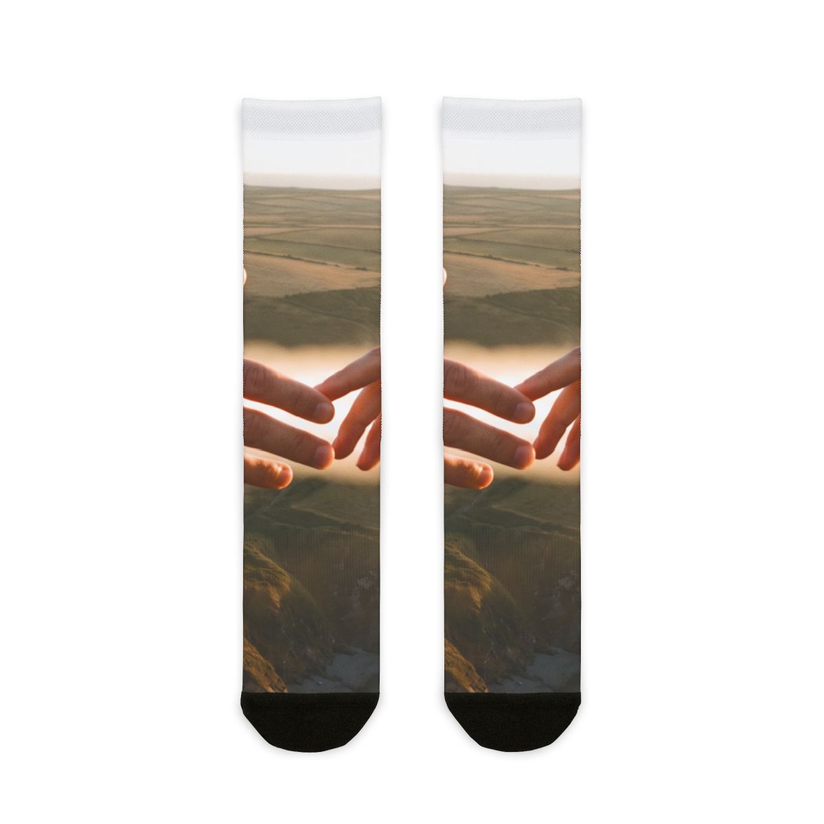 Sublimation Crew Socks - The Infinite Touch | Ethereal... |...