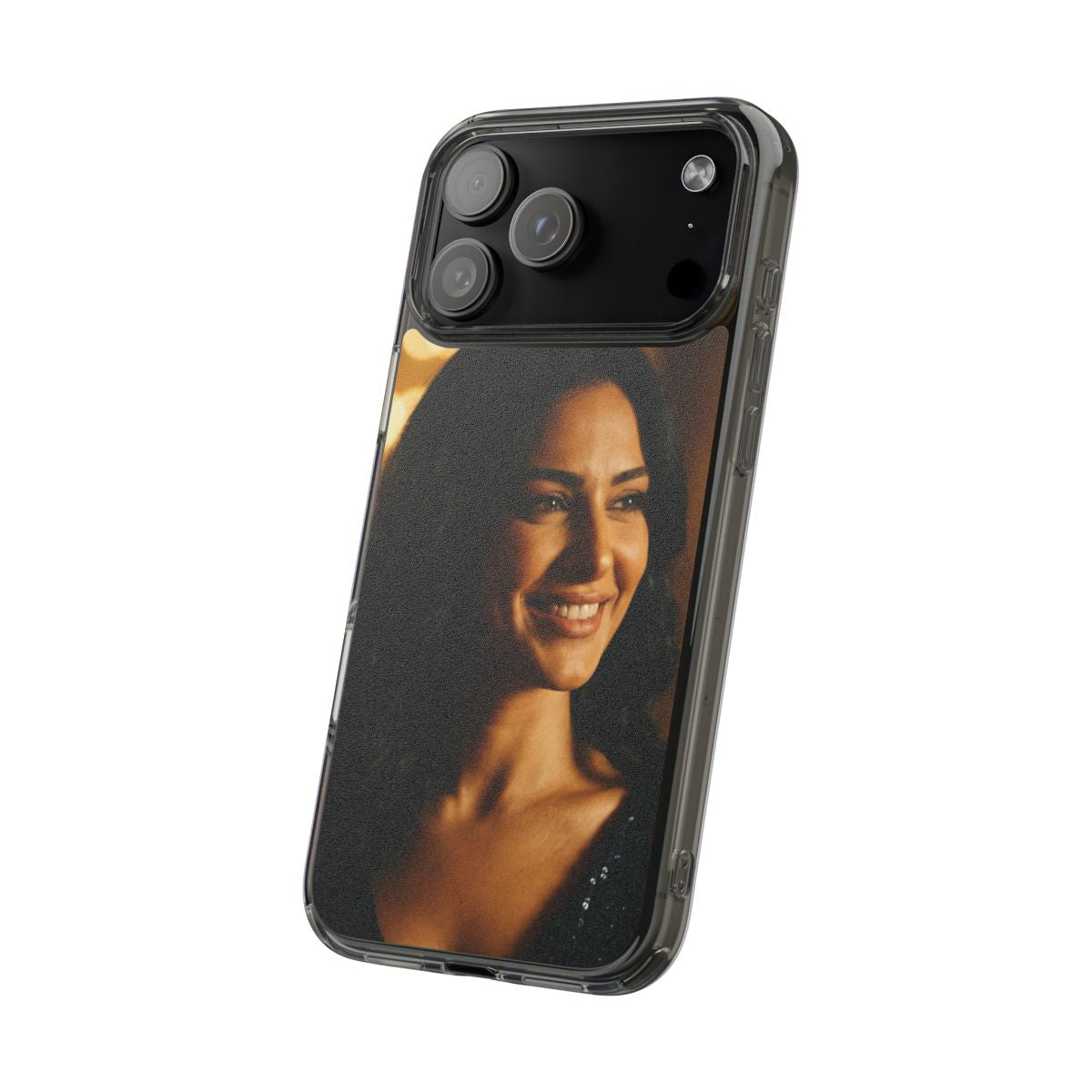 Clear Impact-Resistant Cases - Clear Phone Case - Golden...