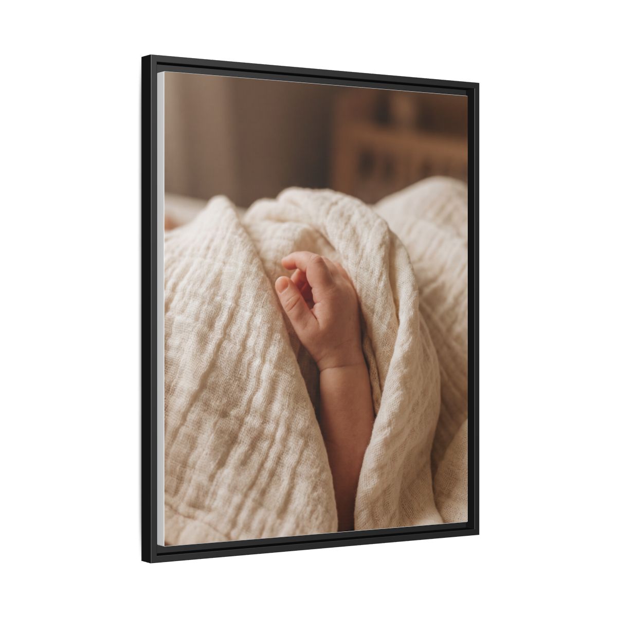 Framed Matte Canvas - Neutral Nursery