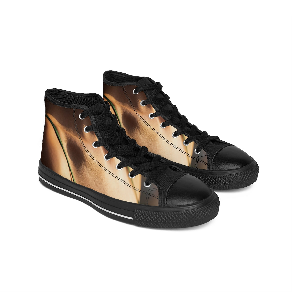 Women's Classic Sneakers - Golden Hour - Emerald Sunset |...