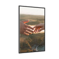 Matte Canvas, Framed - The Infinite Touch | Ethereal Coastal...