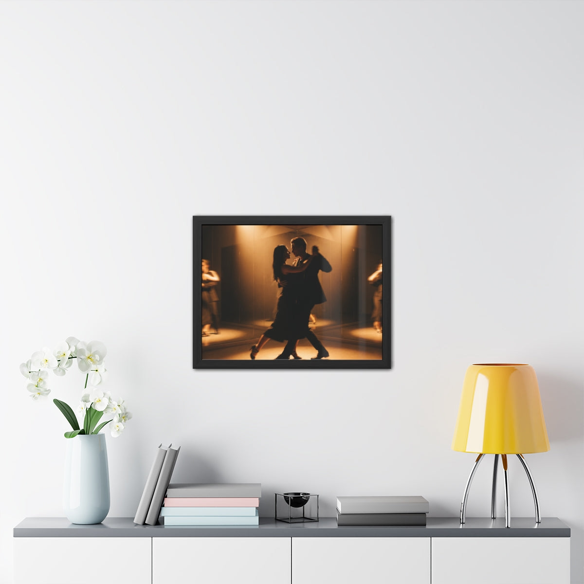 Golden Hour Tango Framed Poster — Landscape (10×8, 12×8... |...