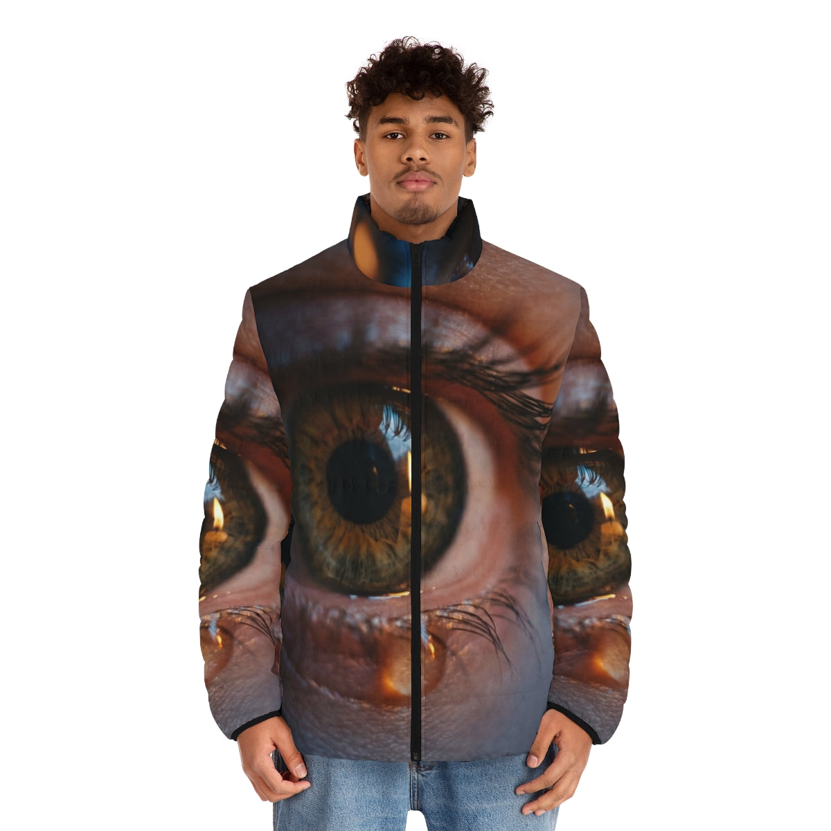 Men's Puffer Jacket - Luminous Tear