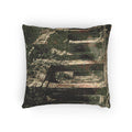 Woven Pillow - Ancient Temple Sanctuary | Echovira Gallery