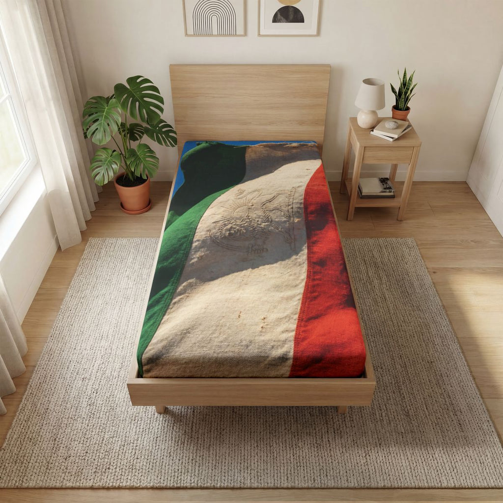 Spannbettlaken - Vintage-Flagge