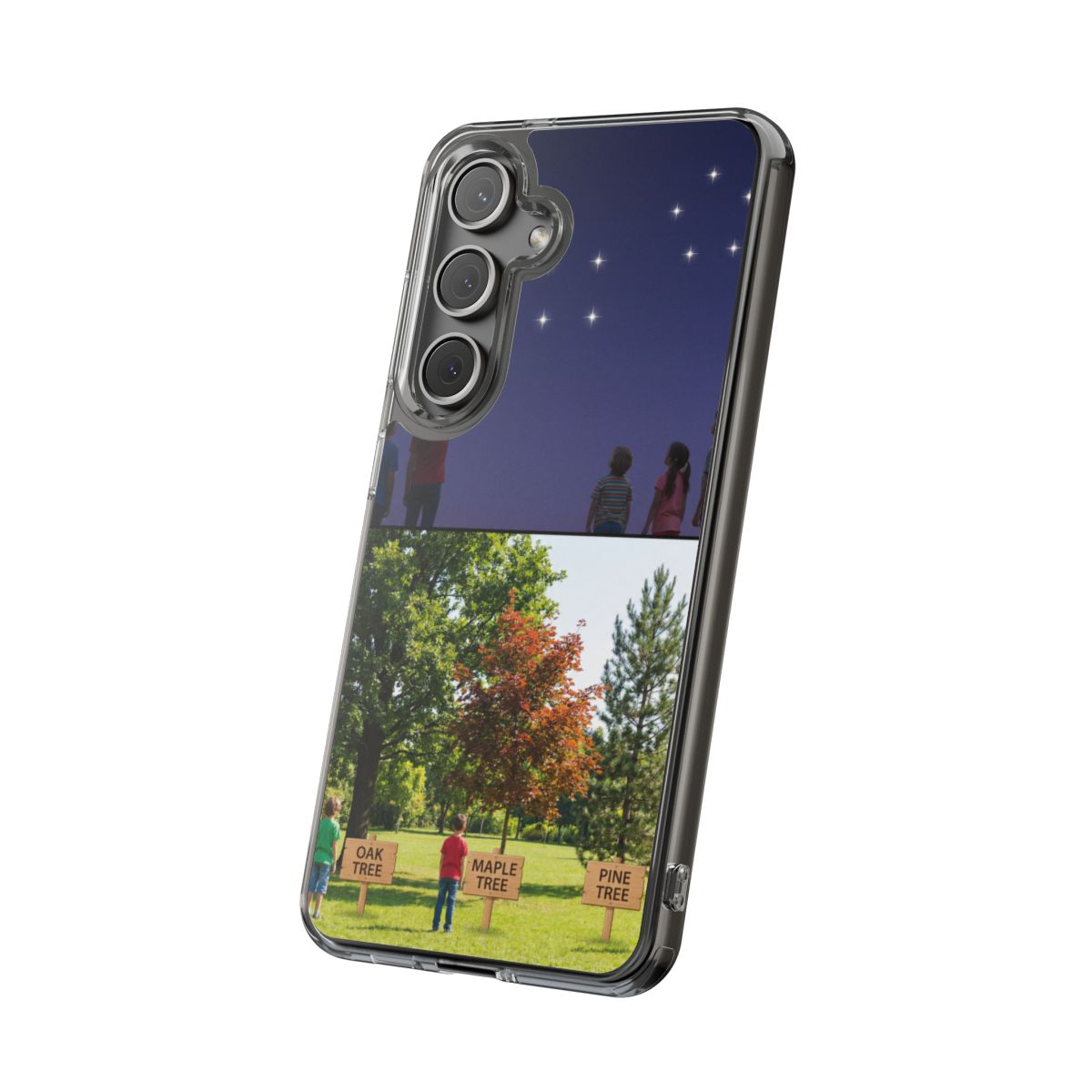 Clear Impact-Resistant Case - Starry Shield