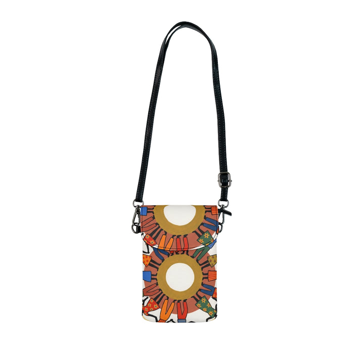 Cell Phone Wallet - Unity Mandala Folk Art
