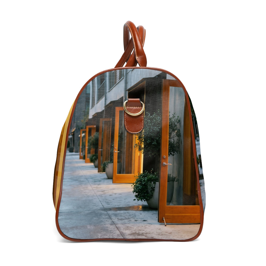 Waterproof Travel Bag - Twilight Walkway | Echovira Gallery