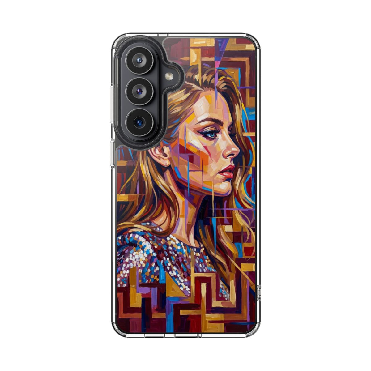 Clear Impact-Resistant Case - Shattered Elegance | Echovira...