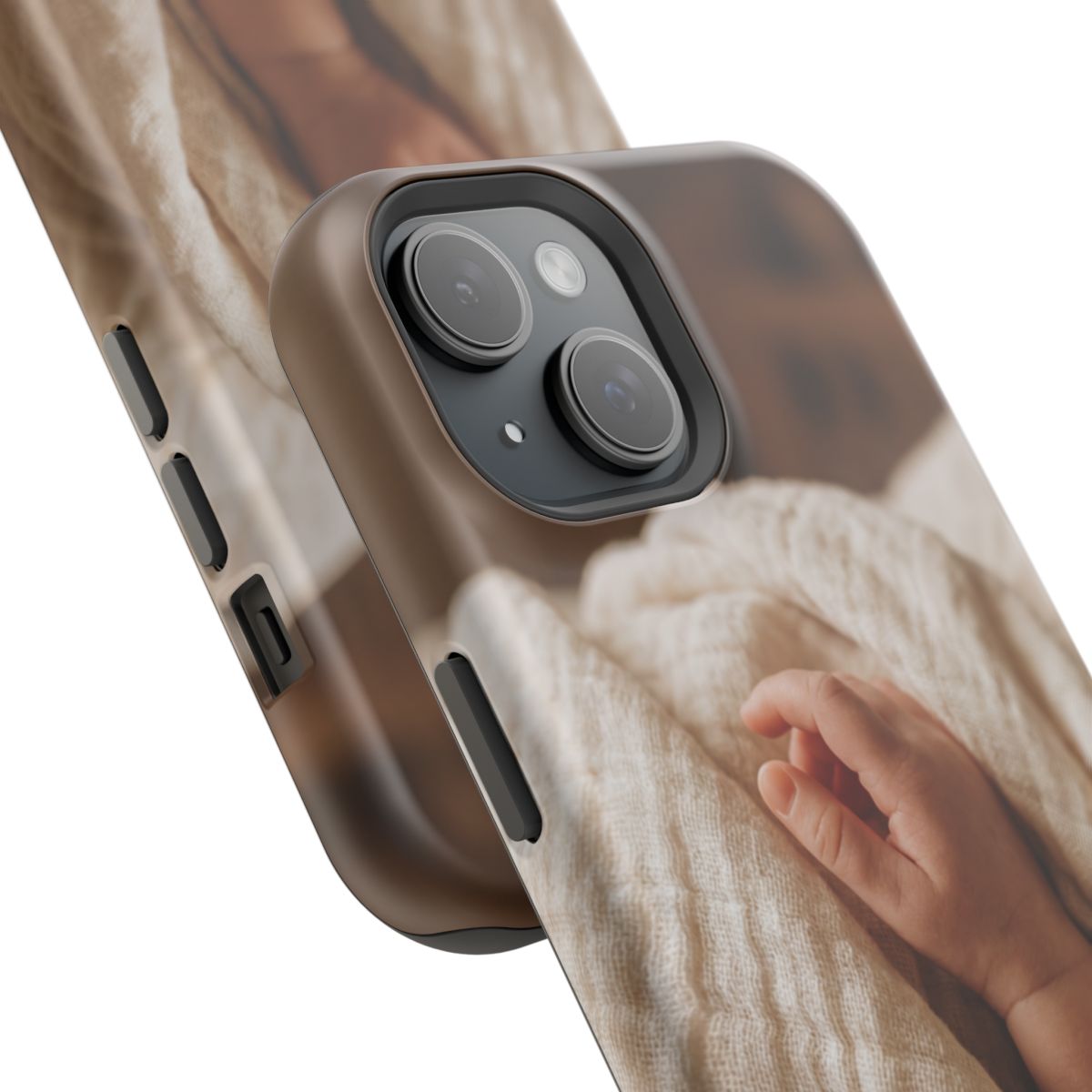 Impact-Resistant Cases - Warm Neutral Tech